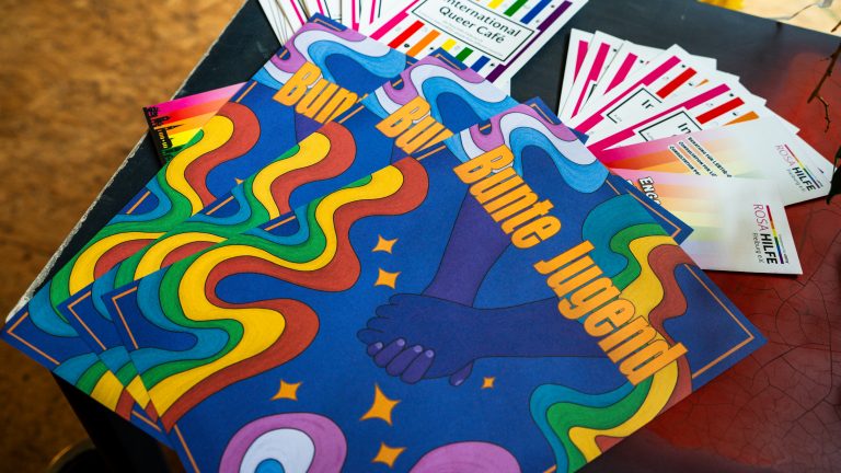 Flyer der Bunten Jugend