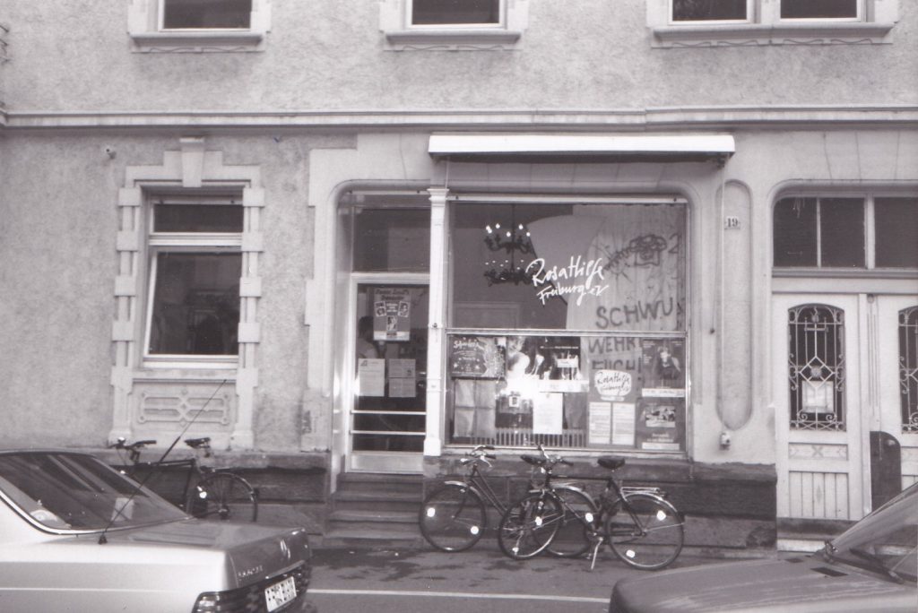 Ein Bild der alten Räumlichkeiten der Rosa Hilfe